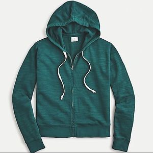 NWT J. Crew Vintage Cropped Hoodie.  Size XXS